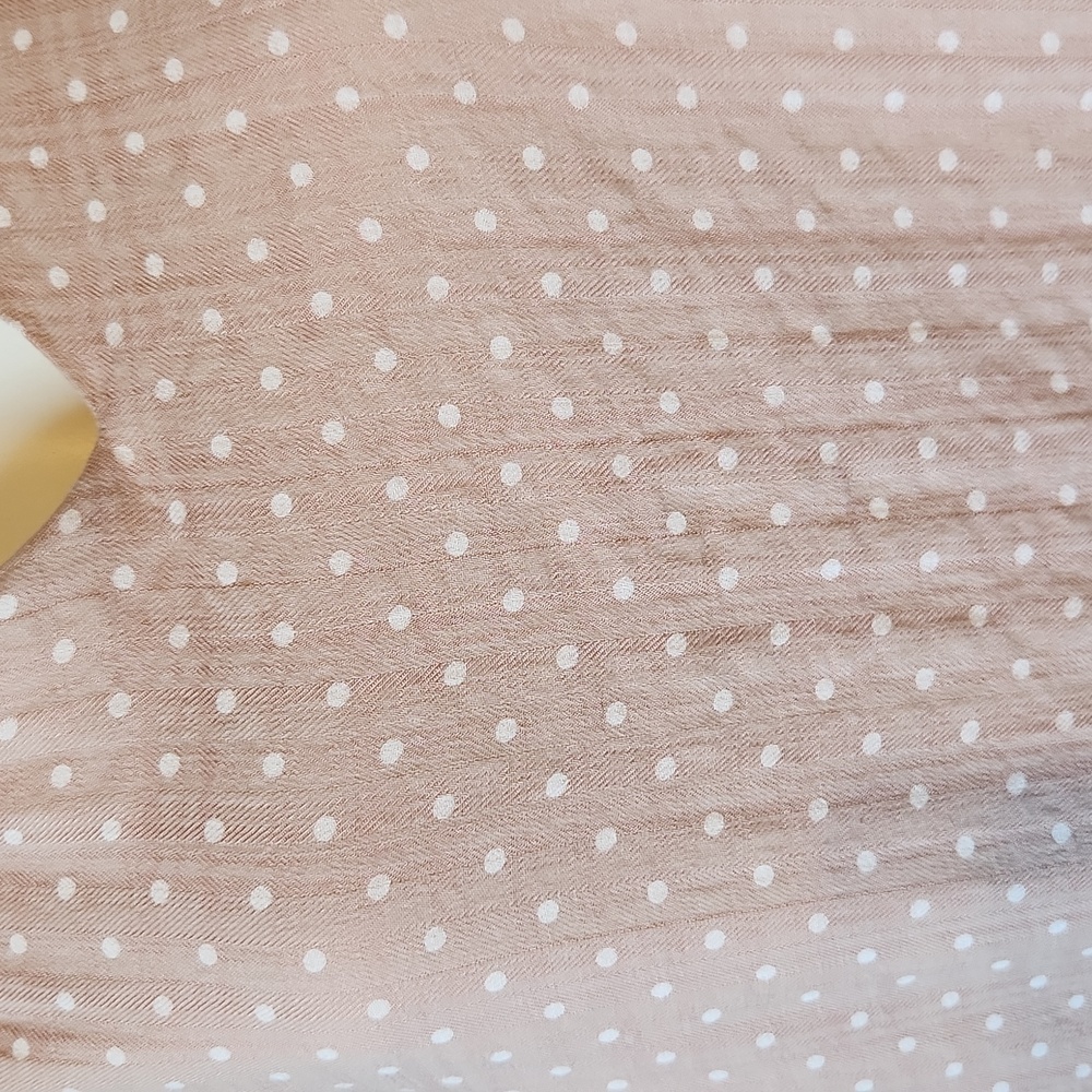 Davi & Dani Blush Polka Dot Midi Dress - Picture 5 of 14